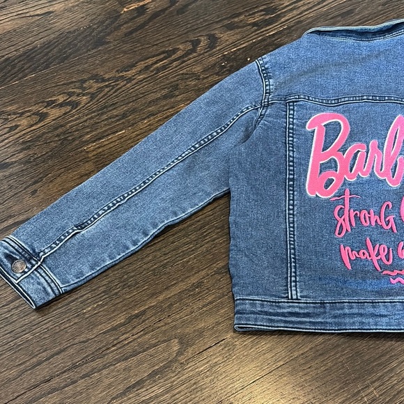 NWT Barbie Blue Denim Jacket for Kids (size 10) - Picture 7 of 8